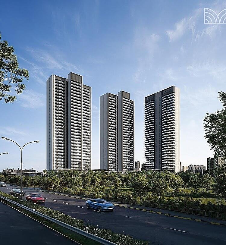 Godrej Miraya clubhouse courtyard