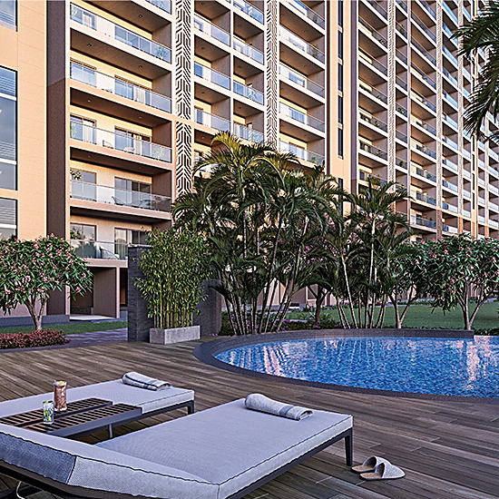 Godrej Miraya residence balcony view